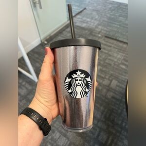 Starbucks Silver Glitter Tumbler